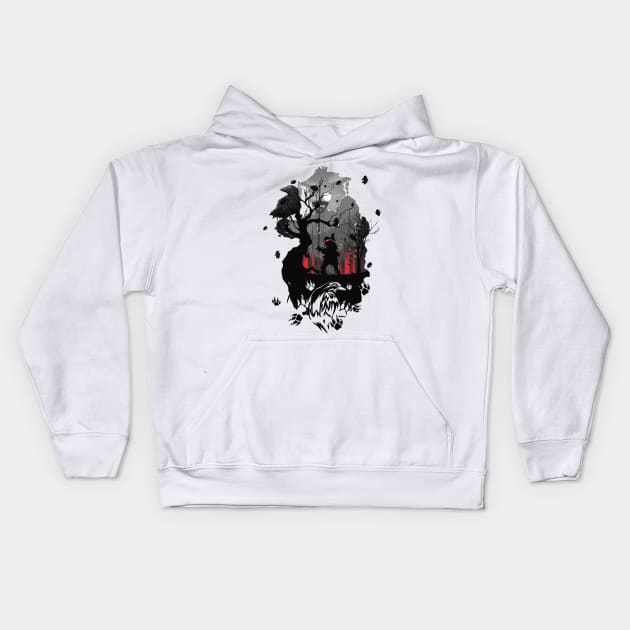 Apex Legends Bloodhound Kids Hoodie by whydesign